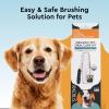 RADIUS USDA Organic Dental Solutions Puppy Kit 2 Units, Kit Includes 1 Dog Toothbrush & 1 0.8oz Toothpaste, Ultra Soft Bristle & Non Toxic Toothpaste for Dogs, Designed to Clean Teeth, Xylitol Free(Adult – Pack of 1)