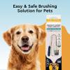 RADIUS USDA Organic Dental Solutions Puppy Kit 2 Units, Kit Includes 1 Dog Toothbrush & 1 0.8oz Toothpaste, Ultra Soft Bristle & Non Toxic Toothpaste for Dogs, Designed to Clean Teeth, Xylitol Free(Adult – Pack of 2)