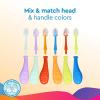 Radius Big Kidz Forever Brush with Replaceable Head Toothbrush for Children, 6 Years and Up, BPA Free ADA Accepted for Growing Teeth and Gums – Right and Left Handed, Extra Soft(Blue / Coral)