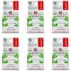 Radius Vanilla Mint Dental Floss 55 Yards Vegan & Non-Toxic Oral Care Boost & Designed to Help Fight Plaque Clear – Pack of 3(Peppermint)