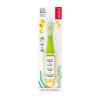RADIUS Children’s Toothbrush, Totz Plus Brush, Extra Soft Bristles, White & Coral/Mint & Grey/Grey & Purple, BPA Free ADA Accepted, for Delicate Teeth & Gums for Children 3 Years & Up, Pack of 3(Green/Yellow)