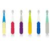 RADIUS Totz Plus Brush Kids Toothbrush Silky Soft BPA Free ADA Accepted Designed for Delicate Teeth & Gums for Children 3 Years & Up – WhiteBlue – Pack of 1(Assorted Colors)