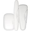 RADIUS Travel Case Value Pack, 3 Count (Toothbrush, Razor, Soap), BPA-Free Recycled Plastic, Portable for Bathroom, School, Home, Camping – White(White)
