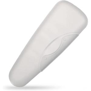 RADIUS Razor Travel Case, BPA-Free Recycled Plastic, Portable for Bathroom, School, Home, Camping – Mint(Translucent)