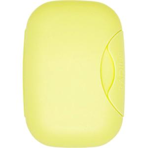 RADIUS Soap Travel Case, BPA-Free Recycled Plastic, Leakproof, Portable for Bathroom, Gym, Home, Camping – White(Lemon Yellow)