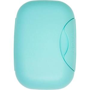 RADIUS Soap Travel Case, BPA-Free Recycled Plastic, Leakproof, Portable for Bathroom, Gym, Home, Camping – White(Mint Green)