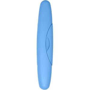 RADIUS Toothbrush Travel Case for Standard Brush, BPA-Free Recycled Plastic, Portable for Bathroom, School, Home, Camping (Pastel Pink, 8.25H – 1.38W – 1.75L (in))(Light Blue)