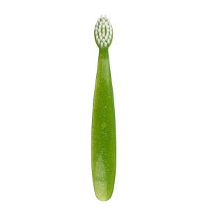 RADIUS Totz Toothbrush Extra Soft Brush BPA Free & ADA Accepted Designed for Delicate Teeth & Gums for Children 18 Months & Up – Blue Sparkle – Pack of 1(Green)