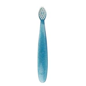 RADIUS Totz Toothbrush Extra Soft Brush BPA Free & ADA Accepted Designed for Delicate Teeth & Gums for Children 18 Months & Up – Blue Sparkle – Pack of 1(Blue)