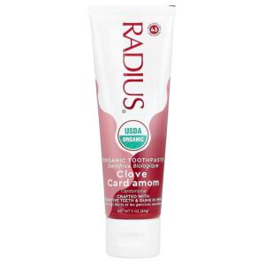 Toothpaste, USDA Organic Mint Aloe Neem, 3 oz, pack of 3(Clove Cardamom)