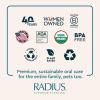 RADIUS Pet Toothbrush, Lush and Plus Soft Bristles, Designed to Clean Teeth and Help Prevent Tartar and Remove Plaque, Pack of 2