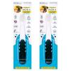RADIUS Pet Toothbrush, Lush and Plus Soft Bristles, Designed to Clean Teeth and Help Prevent Tartar and Remove Plaque, Pack of 2