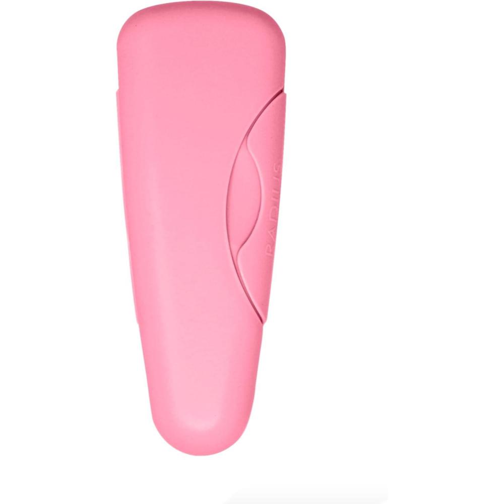 image:imageRADIUS Razor Travel Case BPAFree Recycled Plastic Portable for Bathroom School Home Camping Light BluePastel Pink