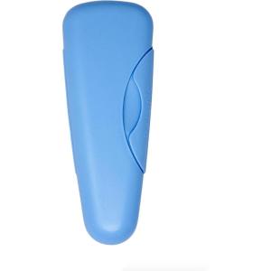 RADIUS Razor Travel Case, BPA-Free Recycled Plastic, Portable for Bathroom, School, Home, Camping – Light Blue(Light Blue)