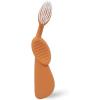 RADIUS Flex Brush with Soft Bristles Toothbrush BPA Free & ADA Accepted Designed to Improve Gum Health & Reduce Issues – Right Hand – Purple/White – Pack of 1(Orange/White)