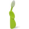 RADIUS Flex Brush with Soft Bristles Toothbrush BPA Free & ADA Accepted Designed to Improve Gum Health & Reduce Issues – Right Hand – Purple/White – Pack of 1(Lime/White)