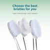 RADIUS Toothbrush Replaceable Brush Heads 2-Count Improve Gum Health & Reduce Gum Issues – Soft Big Head – Pack of 3