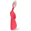 RADIUS Flex Brush with Soft Bristles Toothbrush BPA Free & ADA Accepted Designed to Improve Gum Health & Reduce Issues – Right Hand – Purple/White – Pack of 1(Watermelon/White)