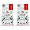 RADIUS Natural Silk Dental Floss, Now 30% Thinner for Smooth Glide in Tight Teeth, Hand-Spun Silk Infused with Coconut Oil, Plastic-Free & Sustainable Packaging, Unscented, 33 YD – Pack of 1(99 Foot (Pack of 2))